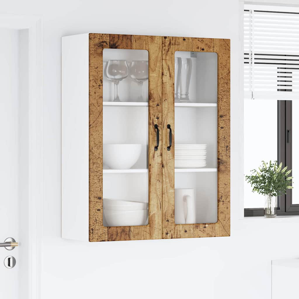 Vidaxl Kitchen Wall Cabinet Brown Oak 60 X 31 X 100 Cm Engineered Wood