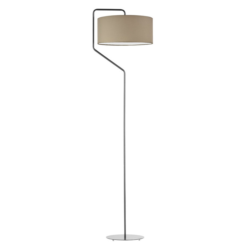 Eleanore 156cm Traditional Floor Lamp, Beige