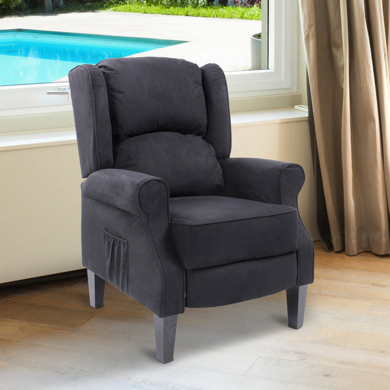 Fauteuil inclinable massant et chauffant, Noir