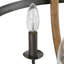 Luminaire suspendu lanterne 4 lumières