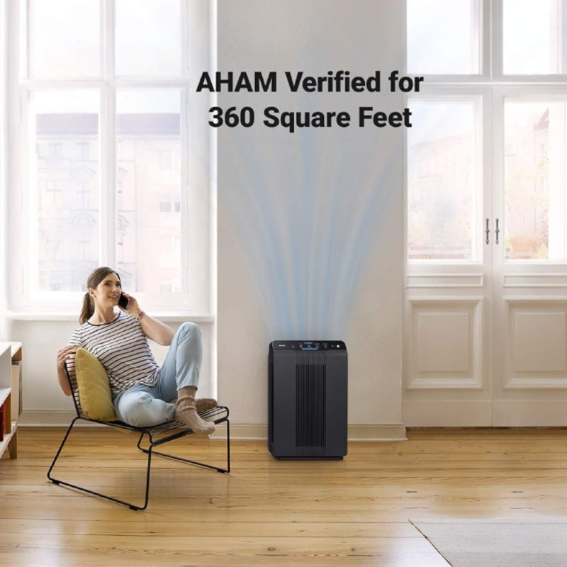 Purificateur d'air réducteur d'odeur avec filtre à charbon