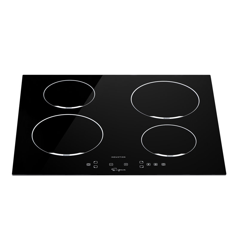 Plaque de cuisson à induction électrique 24 pouces avec 4 éléments dont 3 000 watts Empava