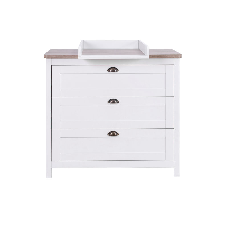 Tutti Bambini Verona Chest Changer, White / Oak