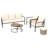 Outdoor Wicker Sofa Seating Group-258582117