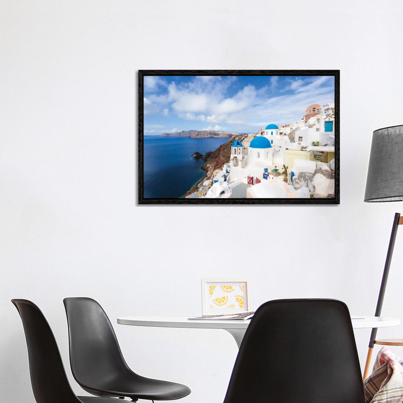Matteo Colombo - Print on Canvas, 101.6 cm H x 66.04 cm W, Black Floater Framed