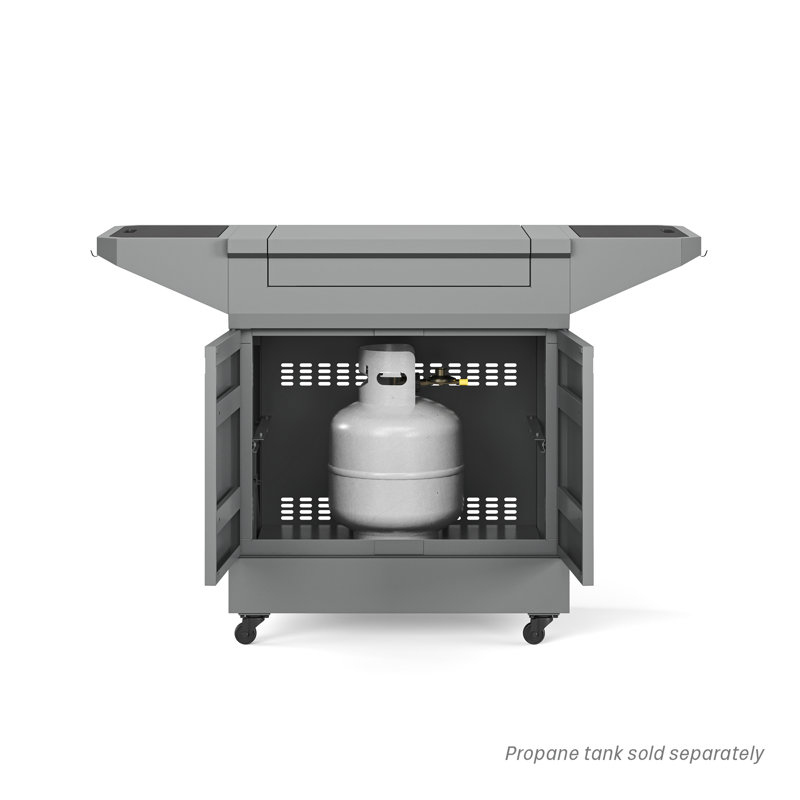 TYTUS Emberwood Grill & Prep Cart