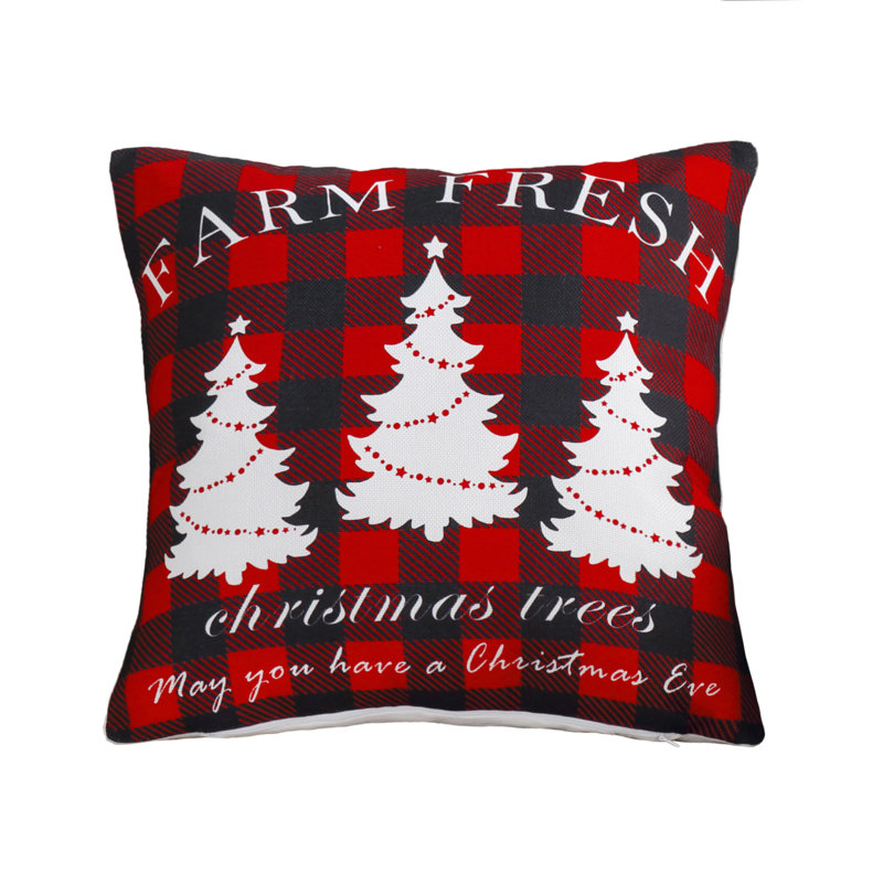 Plaid Pillow Cover