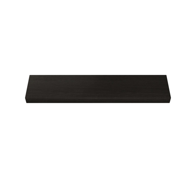 Rift White Oak Floating Shelf, Brown Wood