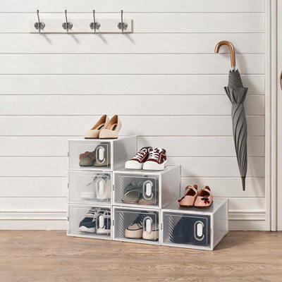 Ensemble de 6 espaces de rangement et d'organisation avec photo et 13 po x 9,1 po x 5,5 po, 13 po x 9,1 po x 5,5 po
