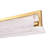 Mingle 2-Light Linear Pendant - Satin Brass