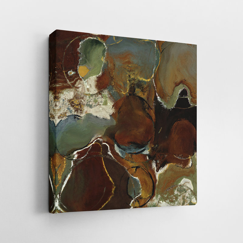 Elements I - Wrapped Canvas Painting, 12'' H x 12'' W