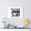 Loved John 3:16 - Wrapped Canvas Print-737043871