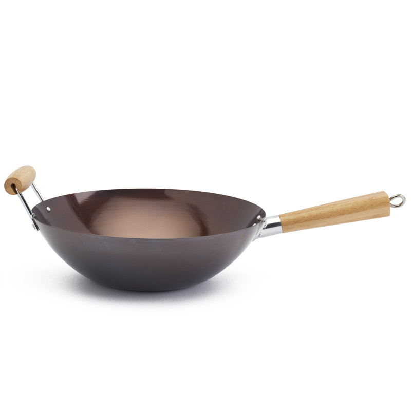 INFUSE 14'' Non-Stick Carbon Steel Wok