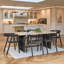 Solid Wood Base Dining Table-196523399
