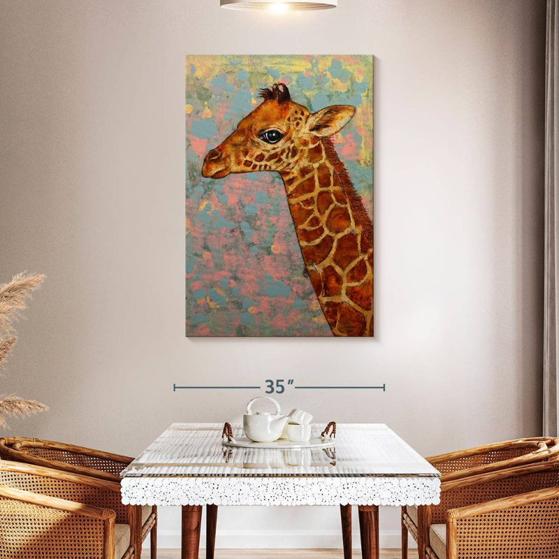 Bébé girafe Brampt, H 48 po x l 32 po
