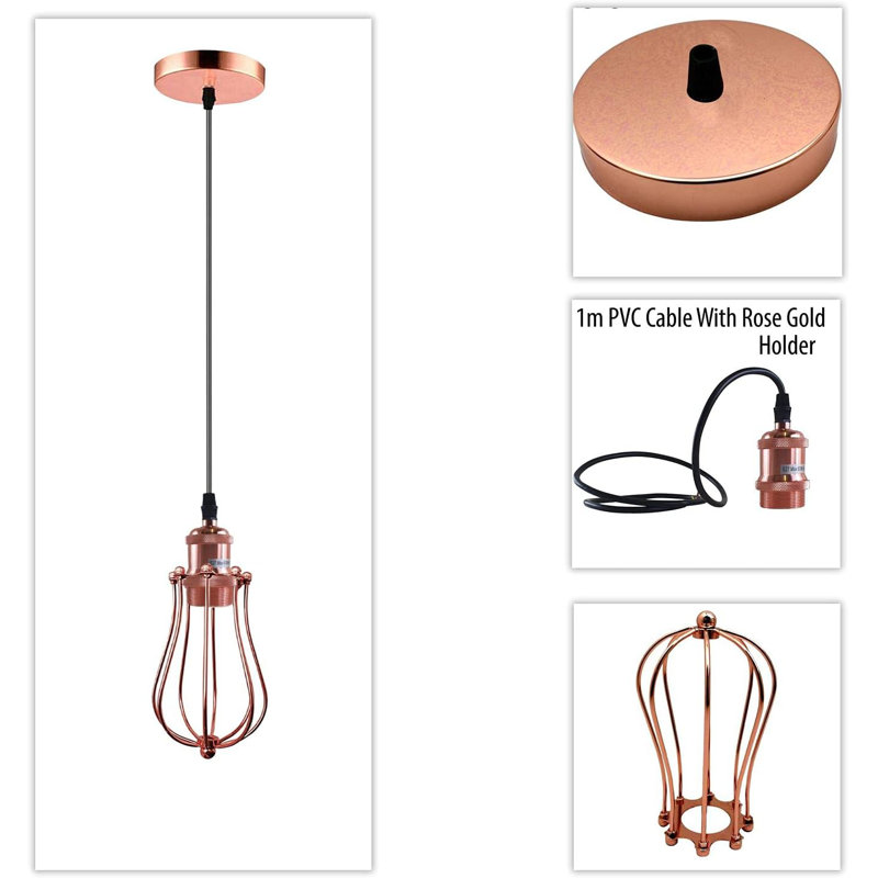 Antashia 1 - Light Pendant, Rose Gold