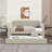 Upholstered Daybed With Trundle And USB Charging Design, Upholstered Daybed Frame, Sofa Bed For Living Room Bedroom, No Box Spring Needed-2093183998