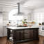 36" 400 CFM Ducted Island Range Hood in Steel-1742005476