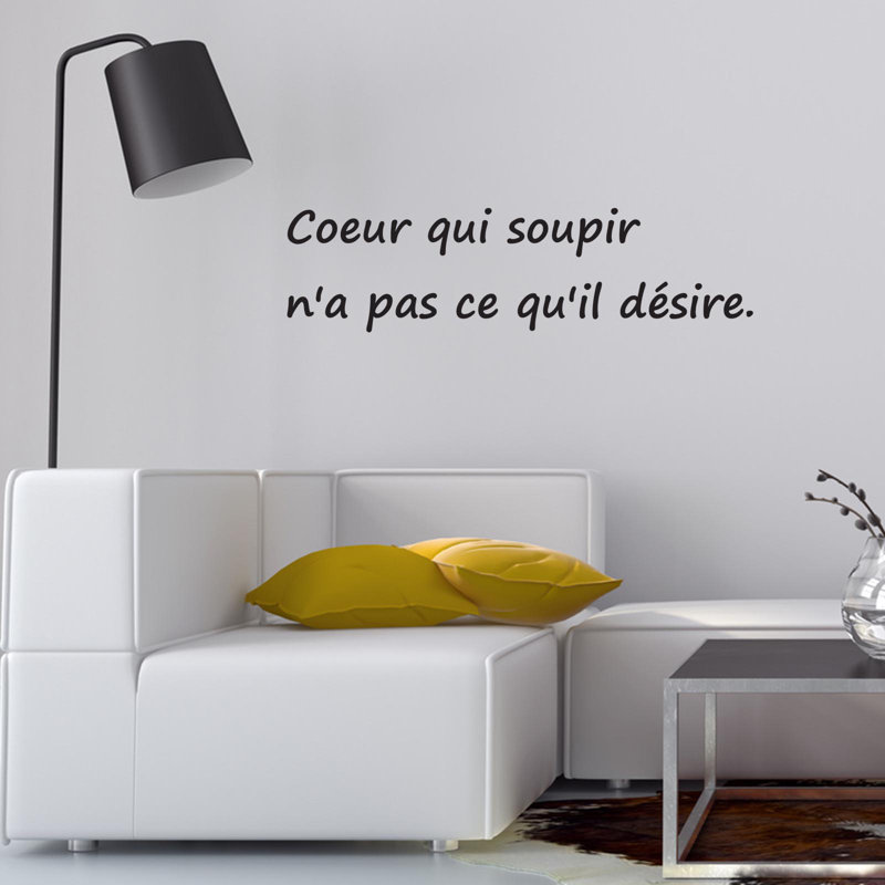 Text & Numbers Wall Decal