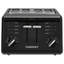 PLASTIC 4-SL TOASTER BLACK