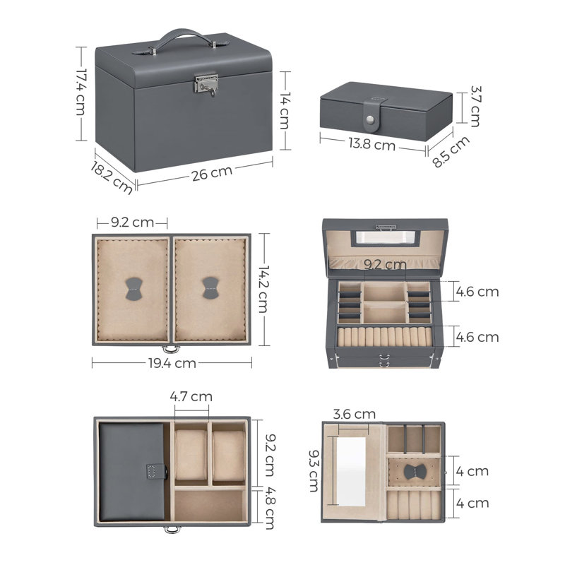 Wood Jewellery Box +