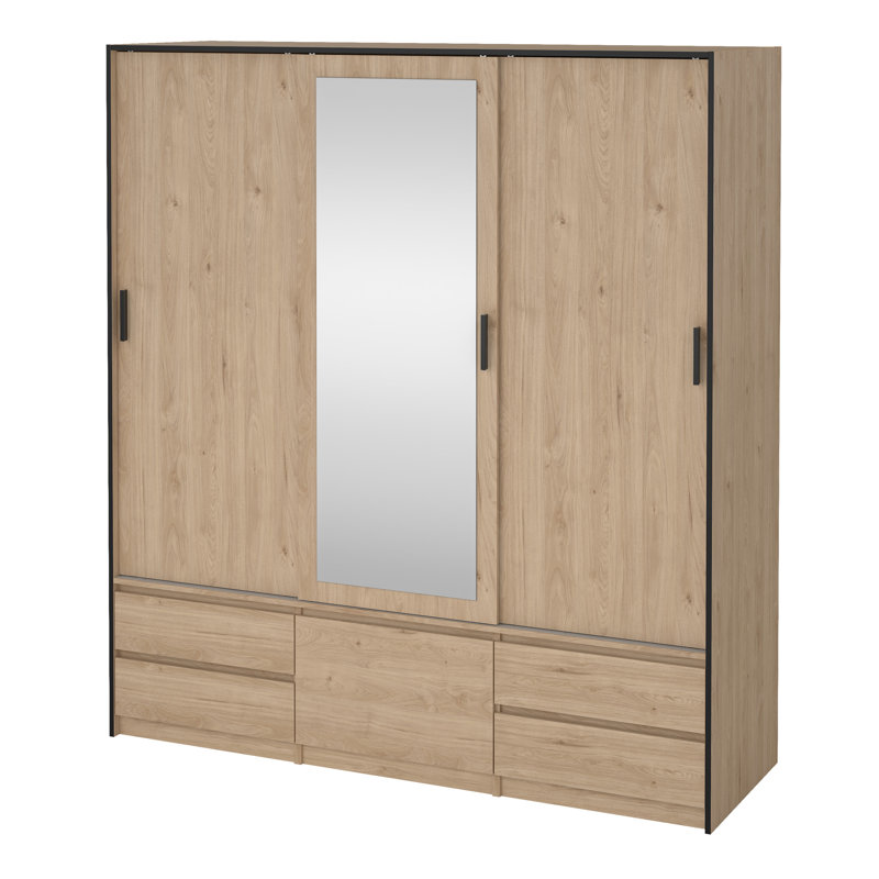 Angyl Manufactured Wood Wardrobe