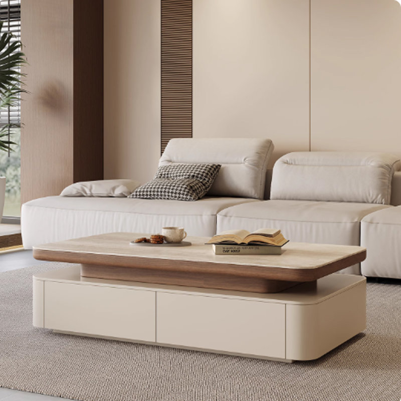 Table basse Cream Wind Tunnel