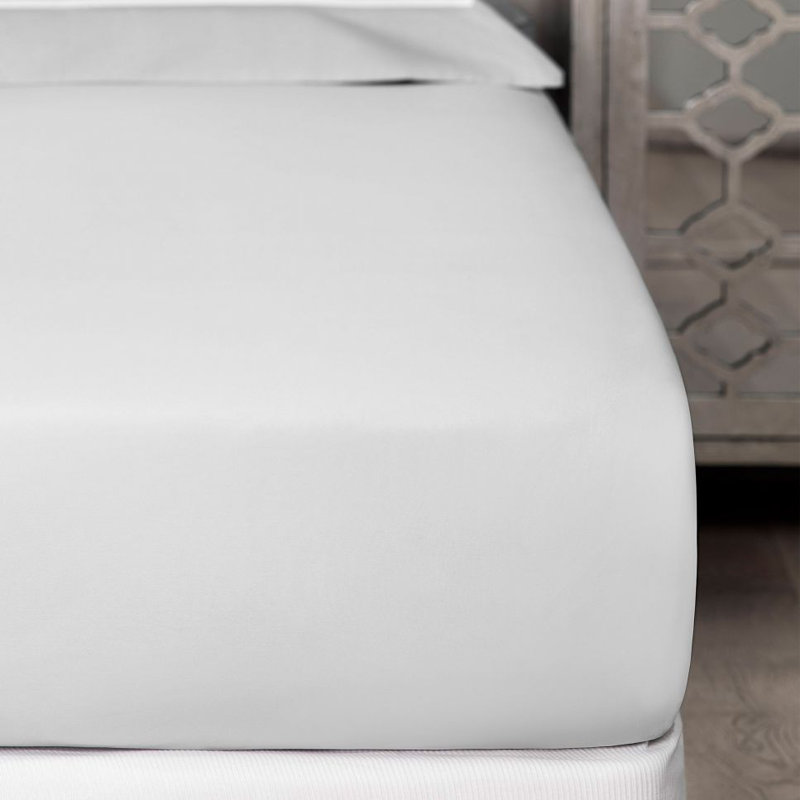 Plaza Sateen Sheet Set, Full Sheet Set + 2 Pillowcases
