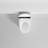 Modern Bathroom Smart Bidet Toilet - Auto Open/Close, Foot Sensor, Self-Cleaning Option, White Intelligent Seat Deodorization System,