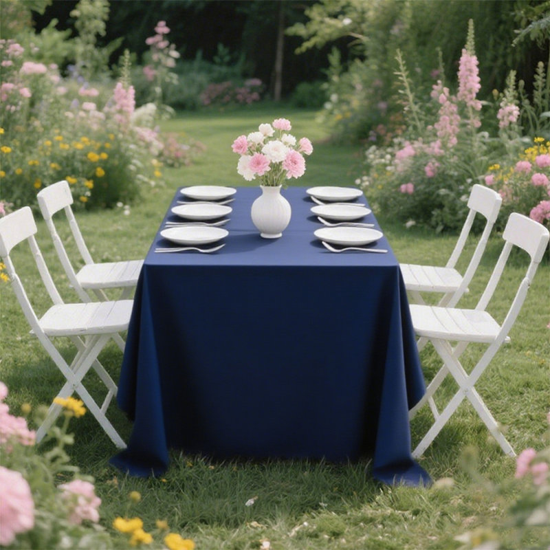 Nappes en polyester 90 x 132 po, nappes de table rectangulaires. Convient pour la cuisine, la salle à manger, le mariage, la décoration de bureau, l'exposition, la décoration des Fêtes. Excellents accessoires de cuisine, parfaits pour les tables recta