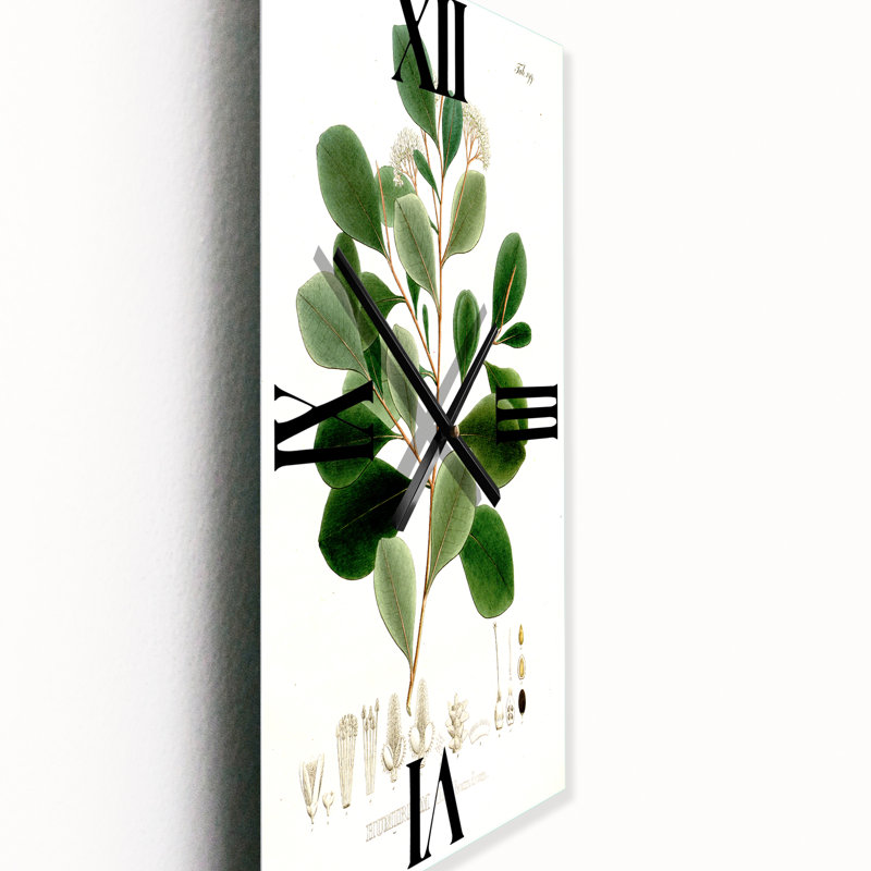 Horloge murale Botanicals IV, Grand