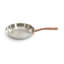 Ensemble de batterie de cuisine en acier inoxydable 4 pièces Berghoff Ouro Gold 18/10 avec poignées en or rose, couvercles en verre