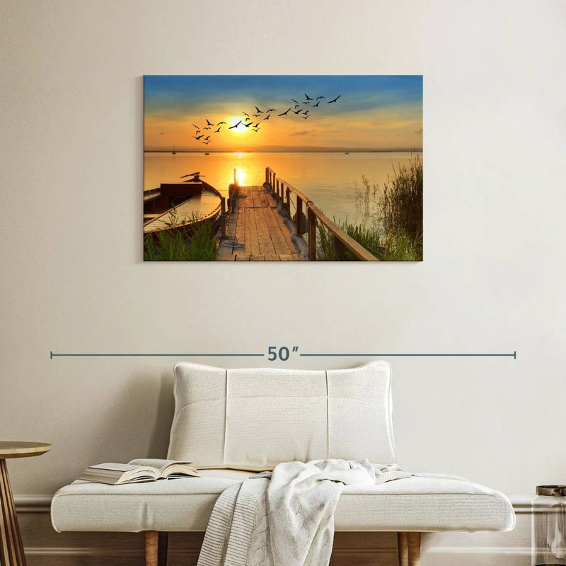 Mehar Fishing Dock, 24" H x 36" W