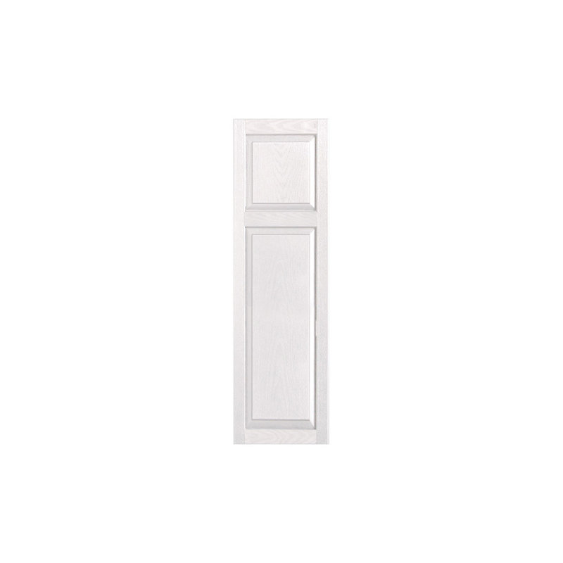 Paire de volets sur mesure en vinyle sur mesure, 16 po, 72 po, Peut être peint