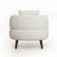 Fauteuil d'appoint Cloud Cloud, chenille, salon moderne de 36 pouces pour la maison
