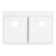 Algren 33" L Double Basin Drop-In Kitchen Sink
