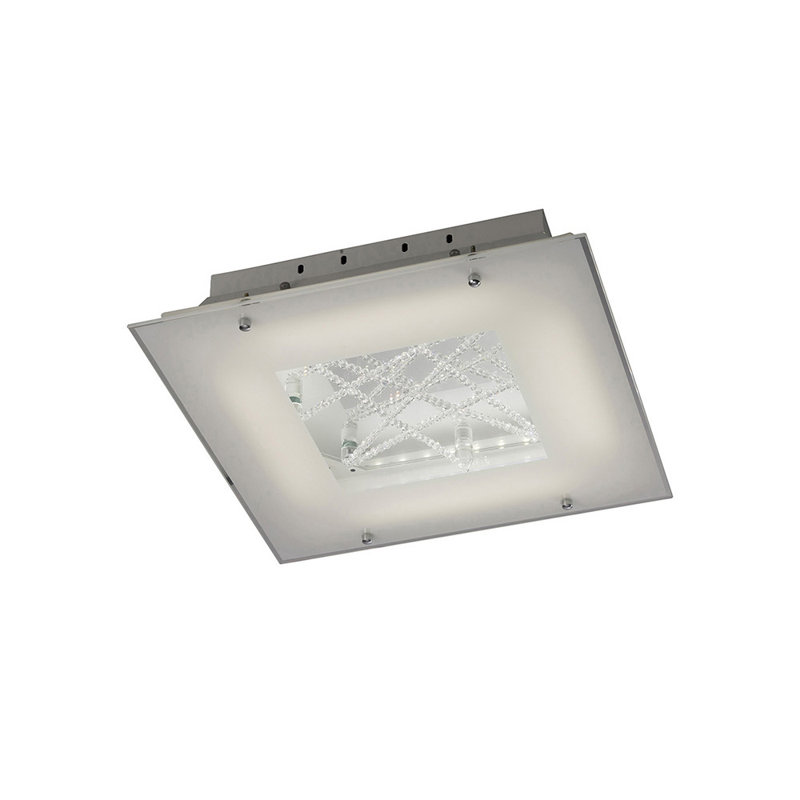 Tremper Crystal & Glass LED Flush Mount