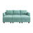 U-Shaped Sleeper Sectional Reversible Modular Sectional Sofa-786947384