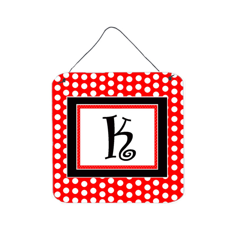 Polka Dots by Denny Knight Graphic Art Plaque, K