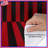 Red Black Stripes Duvet Covers-123586600
