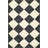 Damier Black and Cream Checkered Washable Indoor/Outdoor Area Rug-51766485
