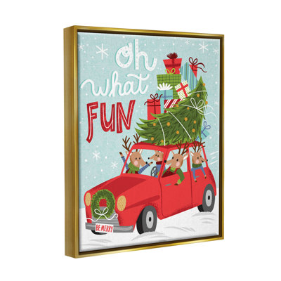 " Oh What Fun Holiday Car " by Arrolynn Weiderhold