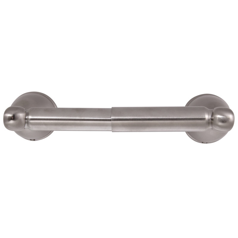 Ames Wall Mount Toilet Paper Holder, Brushed Nickel