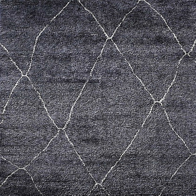 Geometric Indoor Rug, Square 5'