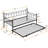 Daybed With Trundle Black