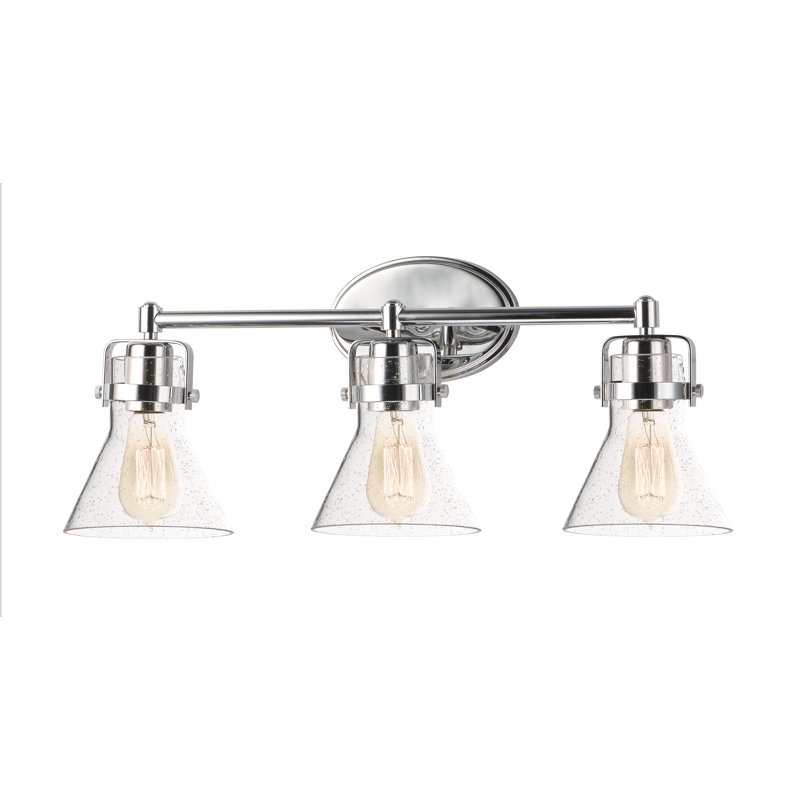 Critchfield 3 - Light Dimmable Vanity Light, Polished Chrome