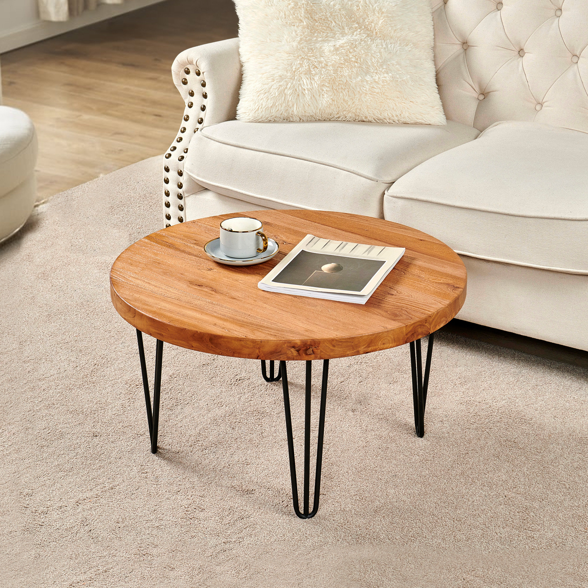 Corrigan Studio Davontay Solid Wood Coffee Table | Wayfair