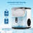 Nugget Countertop Ice Maker, 33Lbs/24H Pebble Ice Machine with Soft Chewable Ice