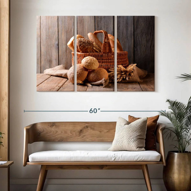 Yarlin Bread Picnic Time, 32" H x 50" W
