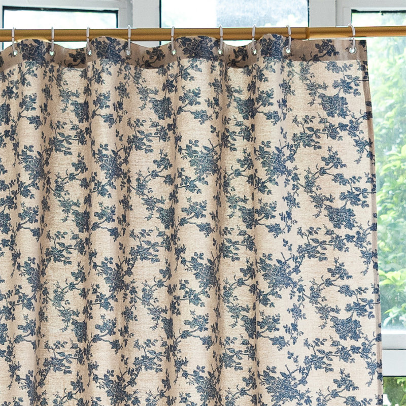 Printed Shower Curtain, 72"H x 72"W